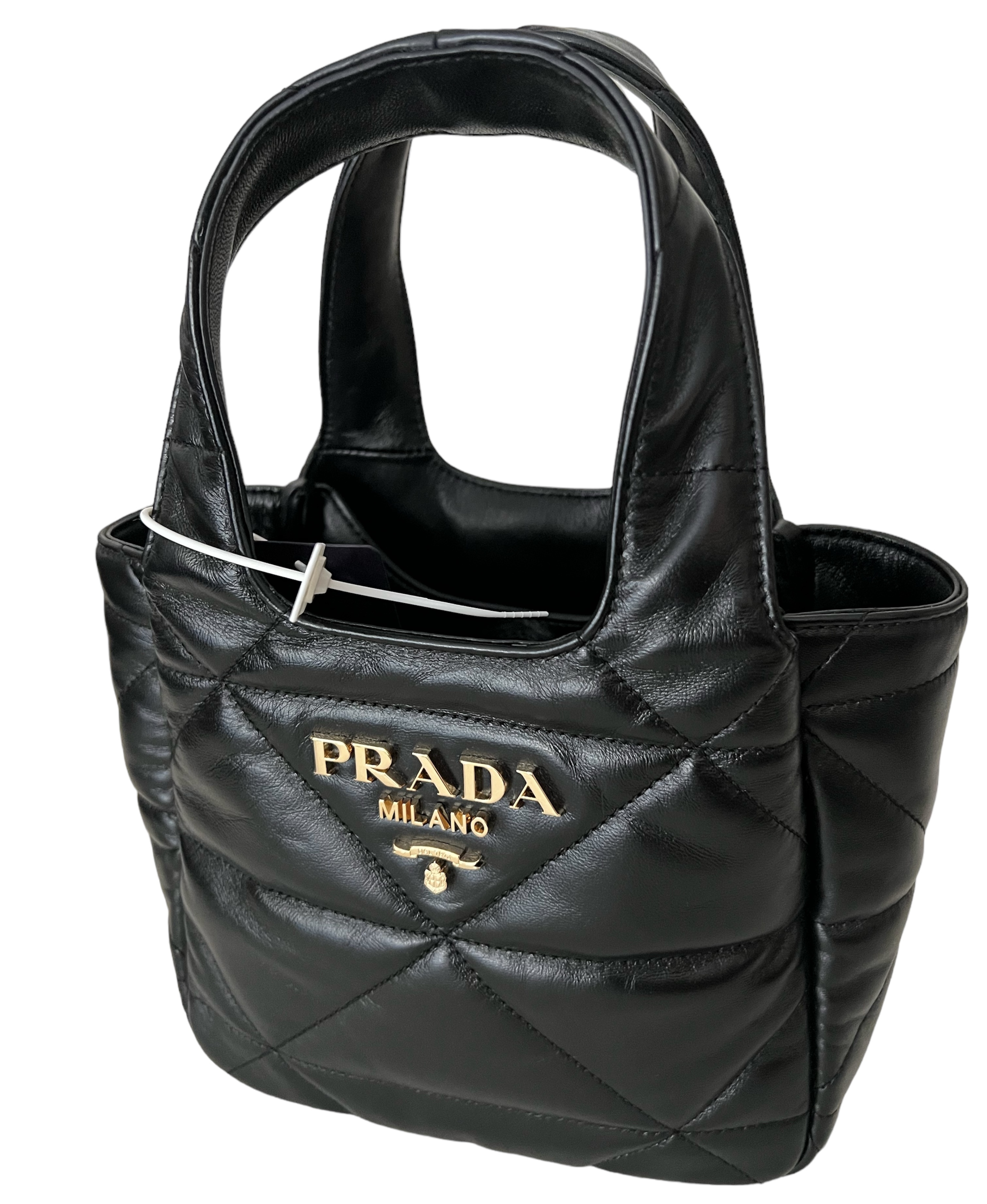 セール☆PRADA☆ ソフトナッパレザー ミニハンドバッグ1点入荷