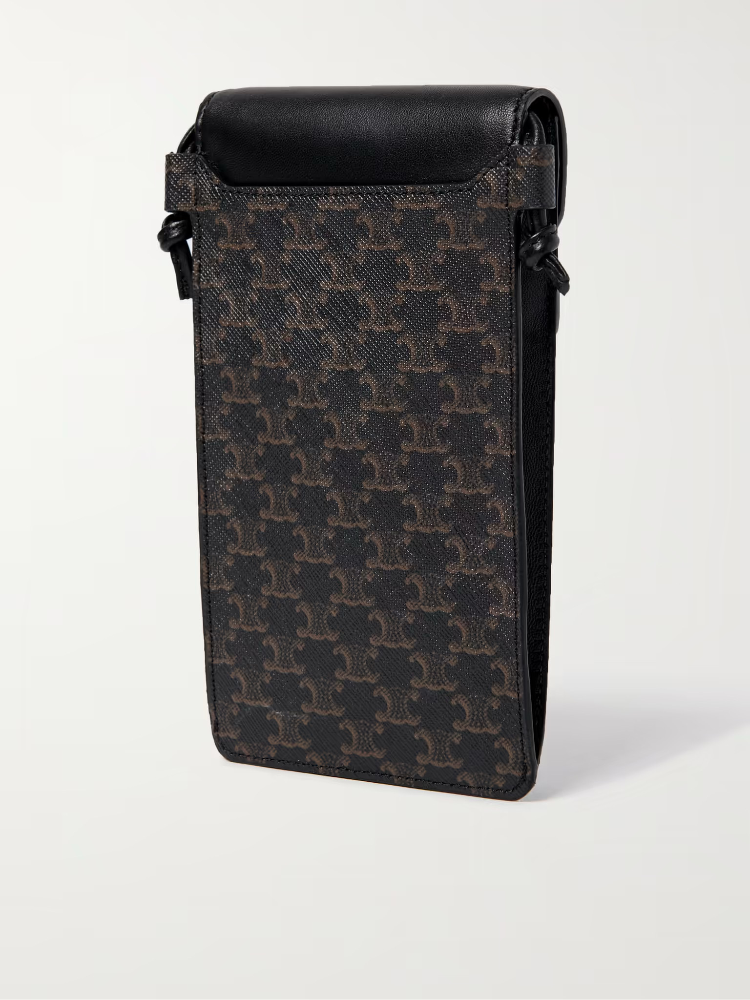 関税/送料込◆コーティングキャンバス フォンポーチ