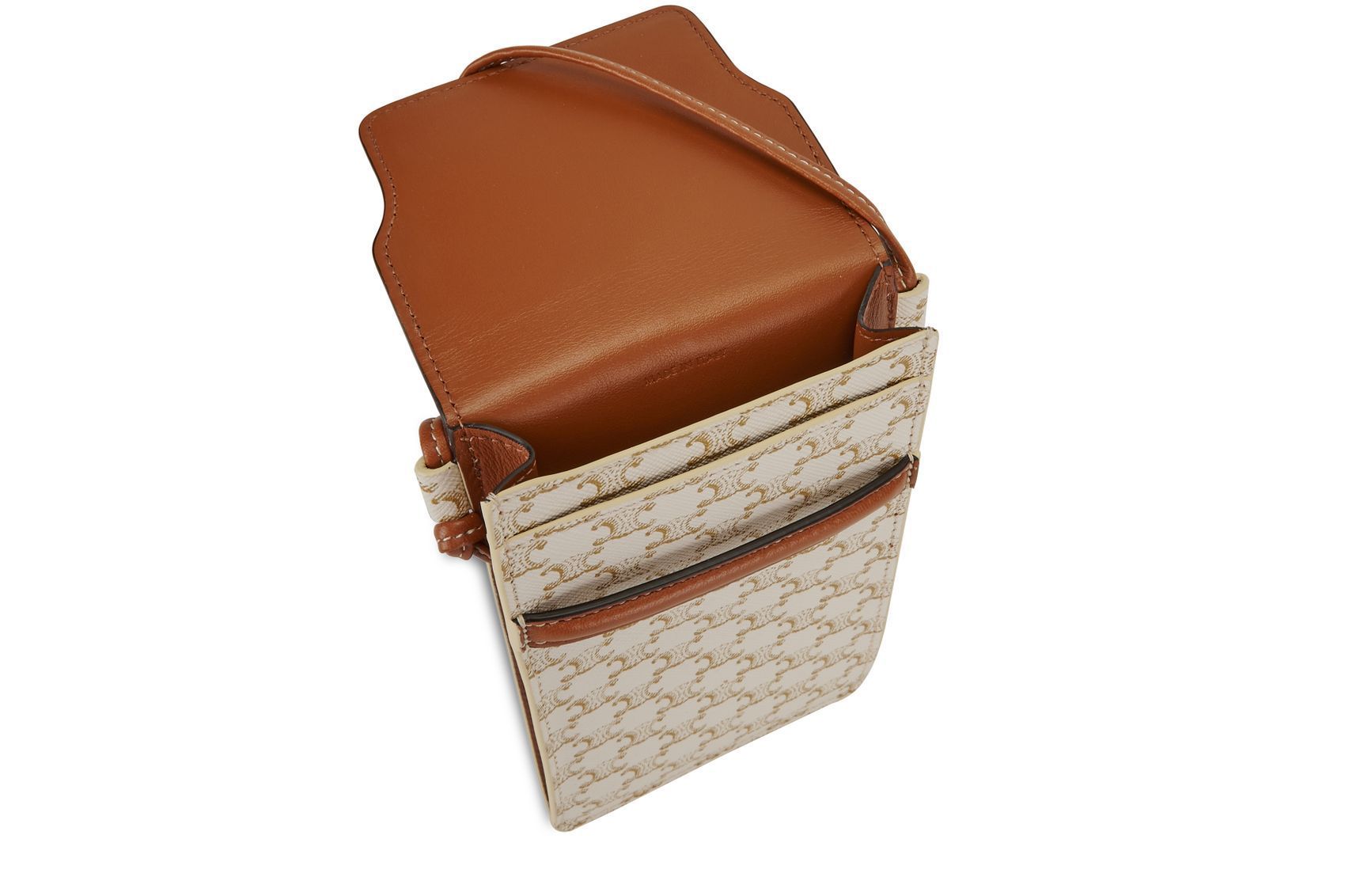 関税/送料込◆コーティングキャンバス フォンポーチ