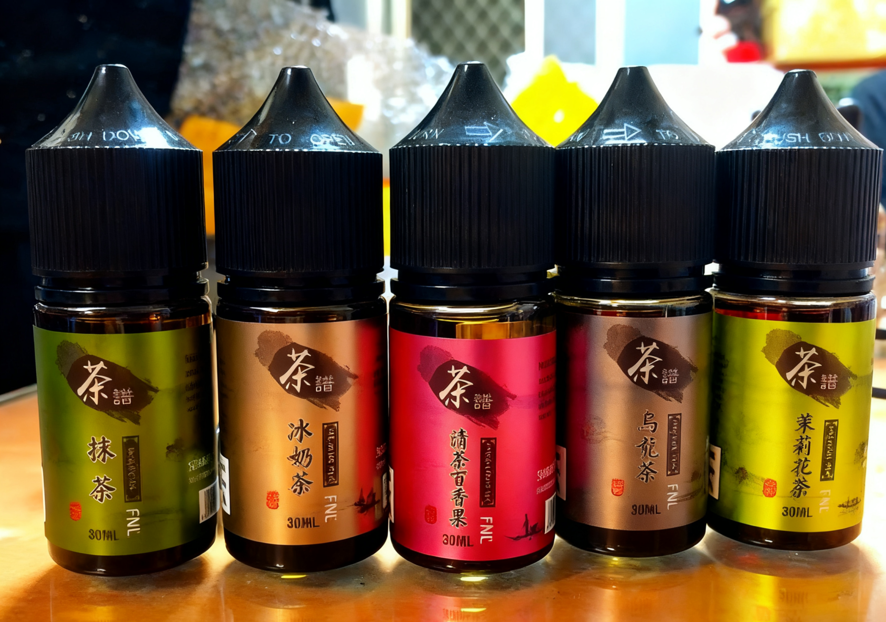 茶譜煙油  Fnl 30ML/50MG | 高濃度丁鹽 | 6種經典茶香 買五送一