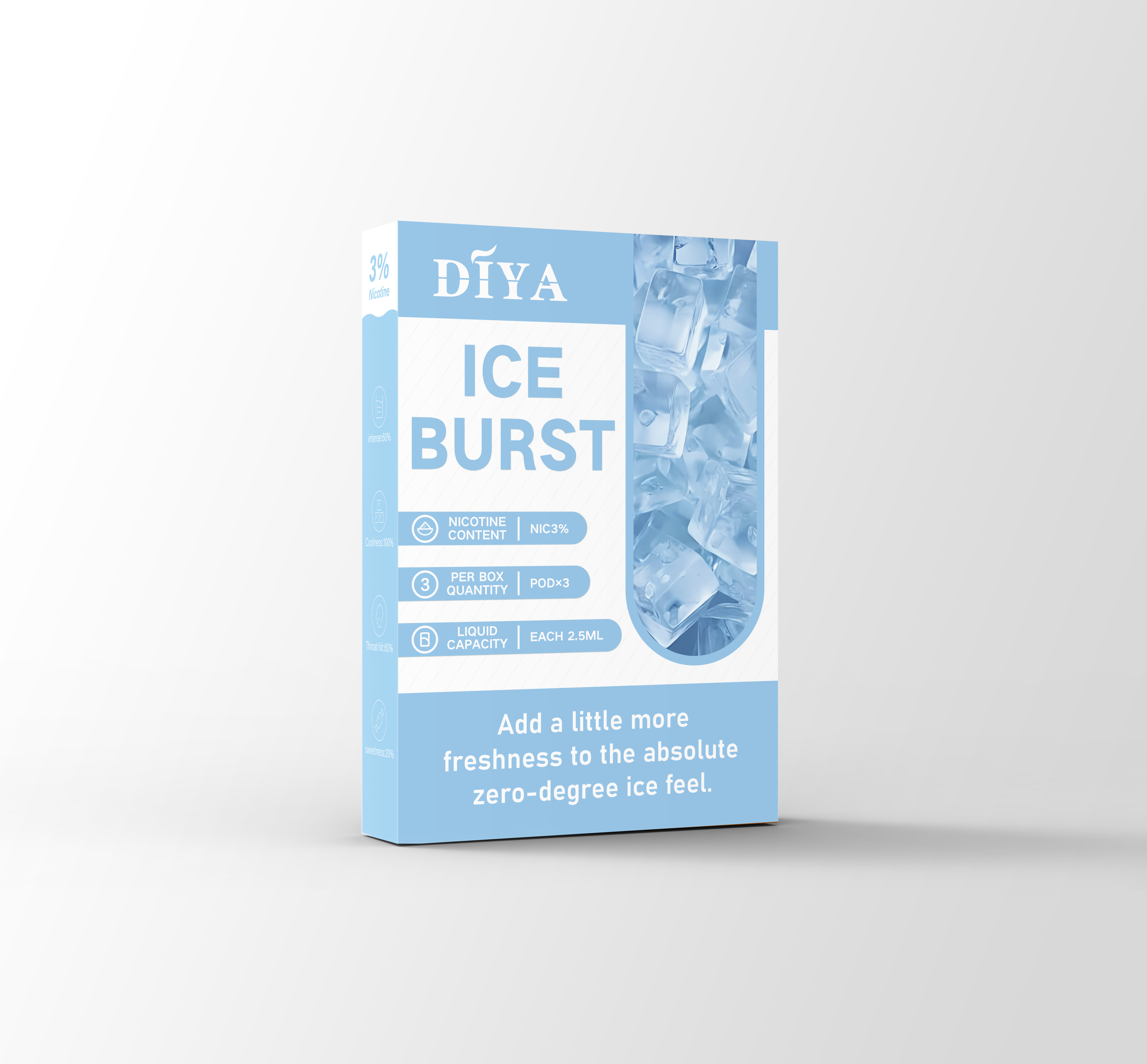 【叮啞煙彈】三顆盒裝/通用叮啞主機/一代主機/電子霧化彈(三顆裝)