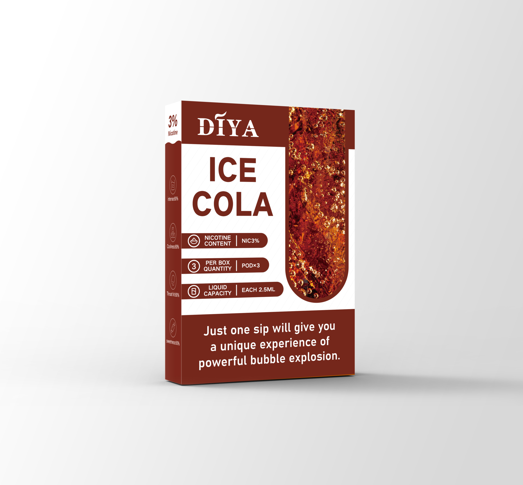 【叮啞煙彈】三顆盒裝/通用叮啞主機/一代主機/電子霧化彈(三顆裝)