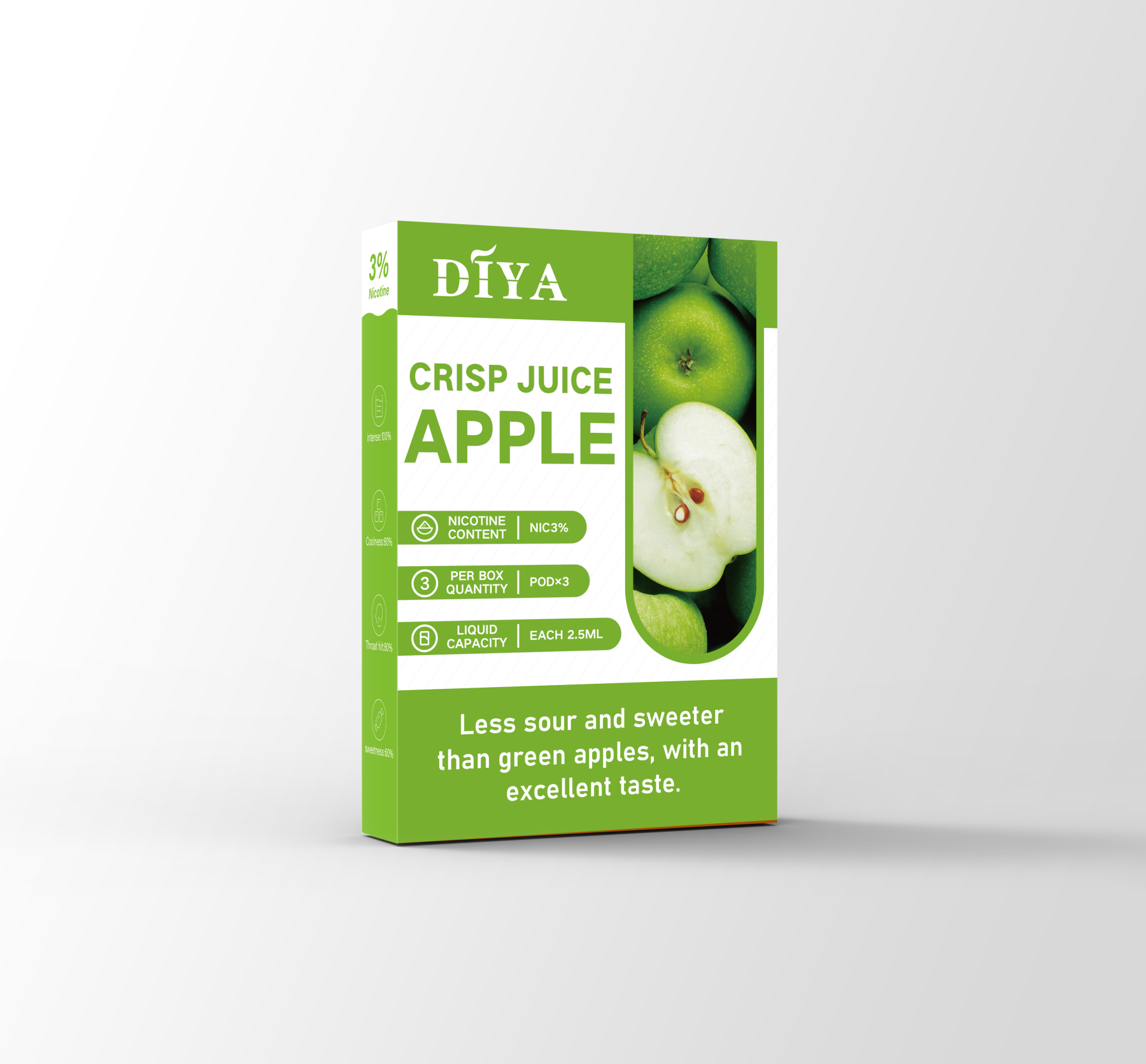 【叮啞煙彈】三顆盒裝/通用叮啞主機/一代主機/電子霧化彈(三顆裝)