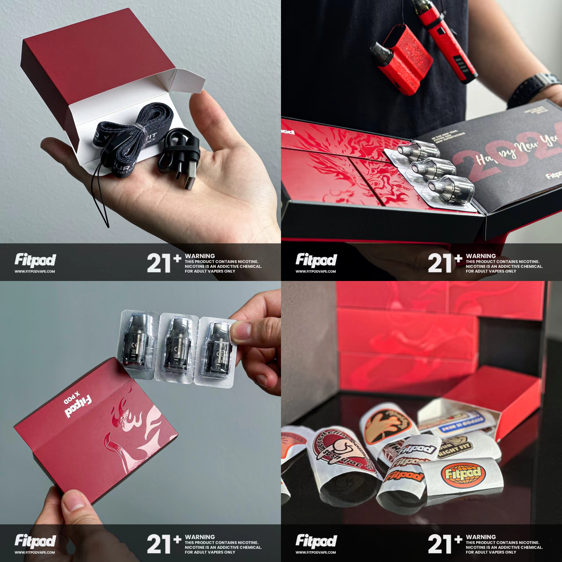 FITPOD 斯萊克 slyeek 2024年龍年限定禮盒/套裝 | 現貨