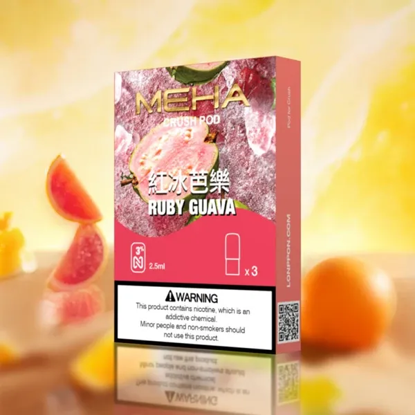【魅嗨】Meha Crush 系列五代電子煙彈 16種口味 三顆裝