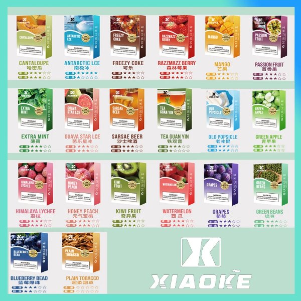 XIAOKE 梟客一代煙彈 通用悅刻一代主機 20種口味 3顆裝