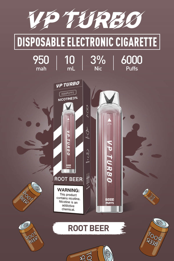 VP TURBO 6000口 發光棒 抛棄式/一次性電子煙 台灣現貨