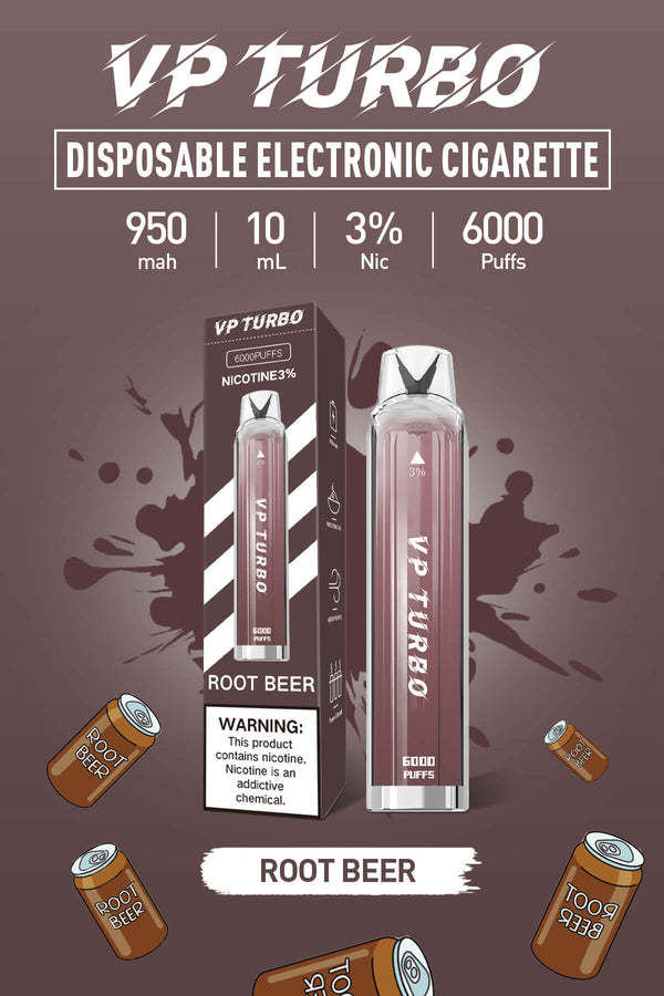 VP TURBO 6000口 發光棒 抛棄式/一次性電子煙 台灣現貨