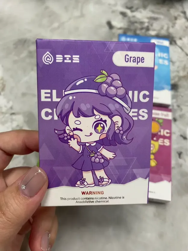 DIS迪斯煙彈 一代電子煙霧化彈 敲可愛少女包裝 3顆裝