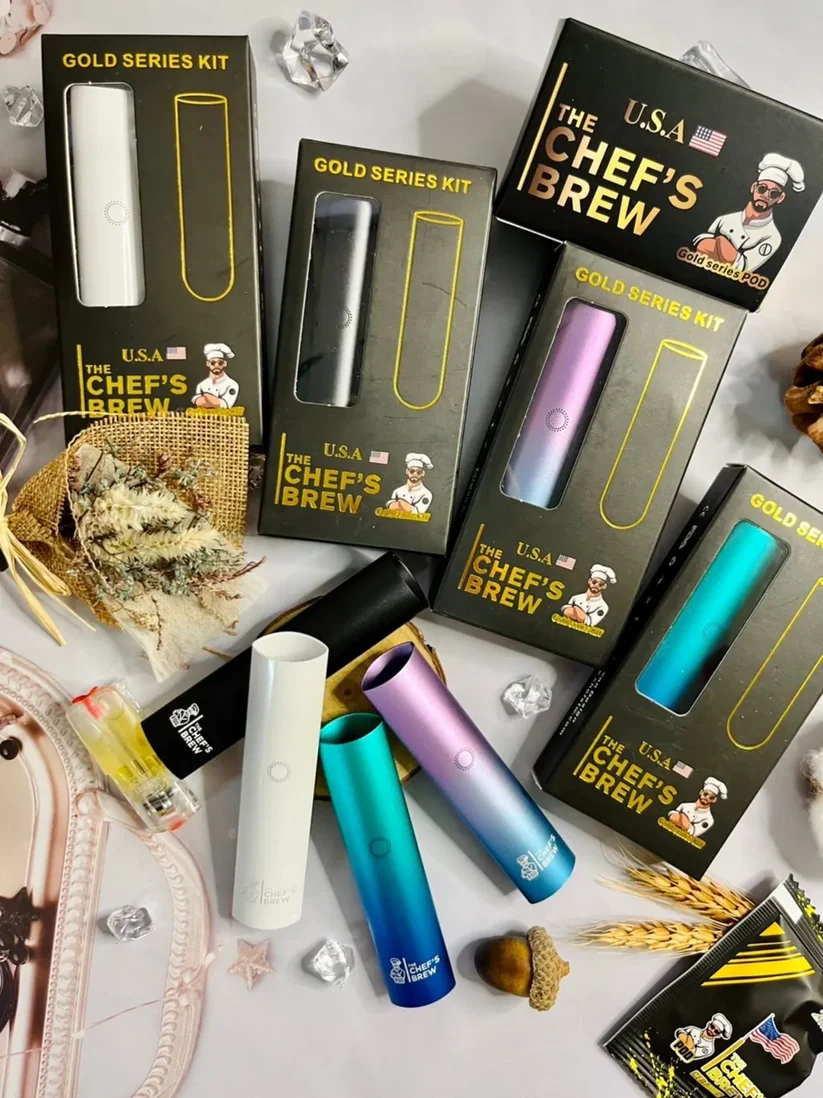 🔥台灣現貨🔥廚師佳釀The Chef’s Brew 一代主機-美國廚師主機-雙檔調控-通用一代煙彈