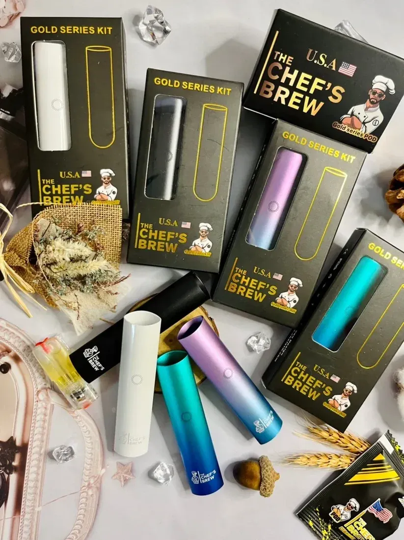 🔥台灣現貨🔥廚師佳釀The Chef’s Brew 一代主機-美國廚師主機-雙檔調控-通用一代煙彈