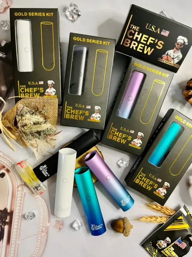 🔥台灣現貨🔥廚師佳釀The Chef’s Brew 一代主機-美國廚師主機-雙檔調控-通用一代煙彈