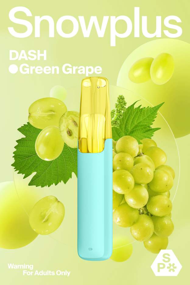 Snowplus 4000 puff 鸭嘴兽拋棄式電子菸 | 原裝正品 台灣現貨 扁嘴設計