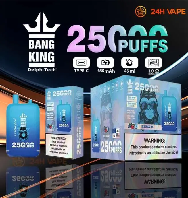 Bang King 25000 一次性電子煙 雙彈設計・46ml超大煙油