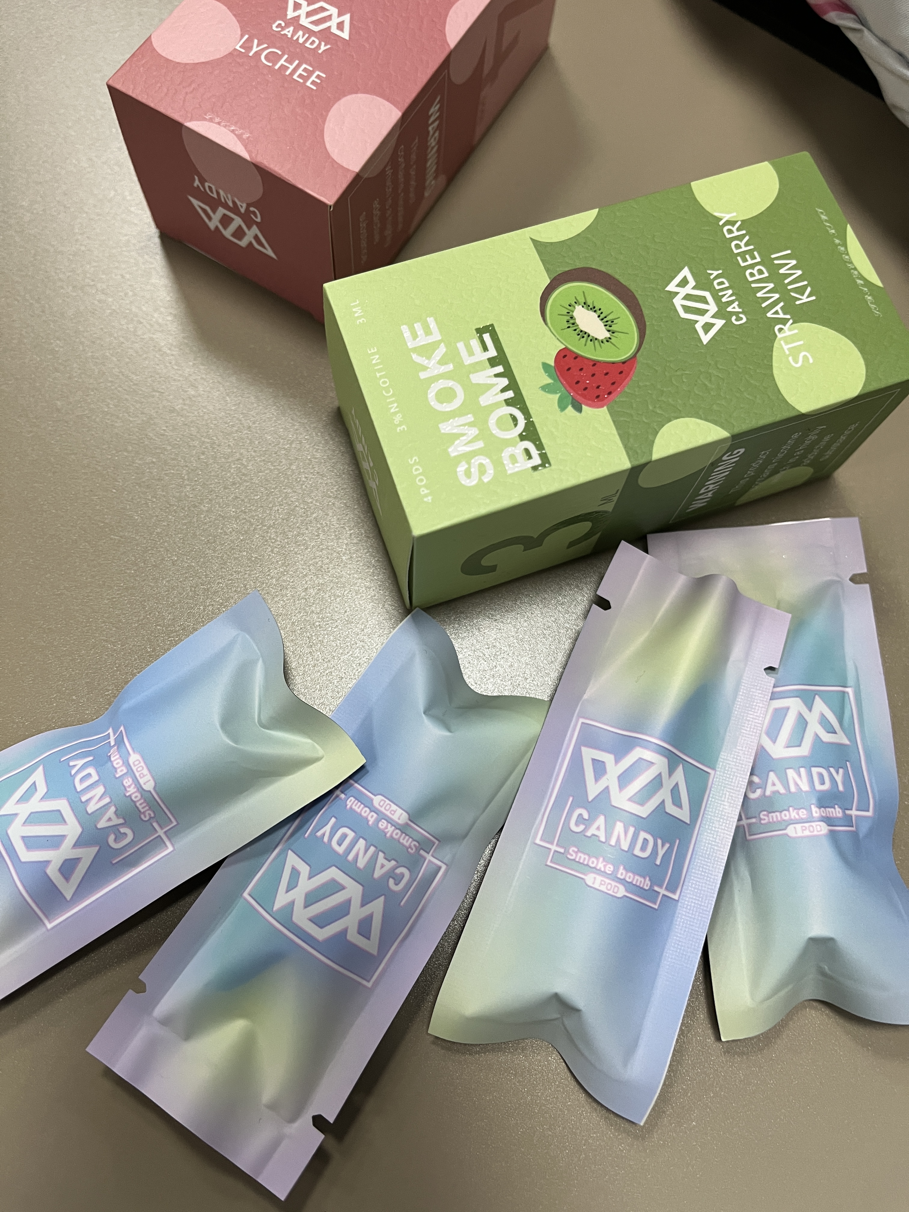 【candy四顆裝煙彈】盒裝/通用悅刻一代/sp2s/殺小/troy各種主機 