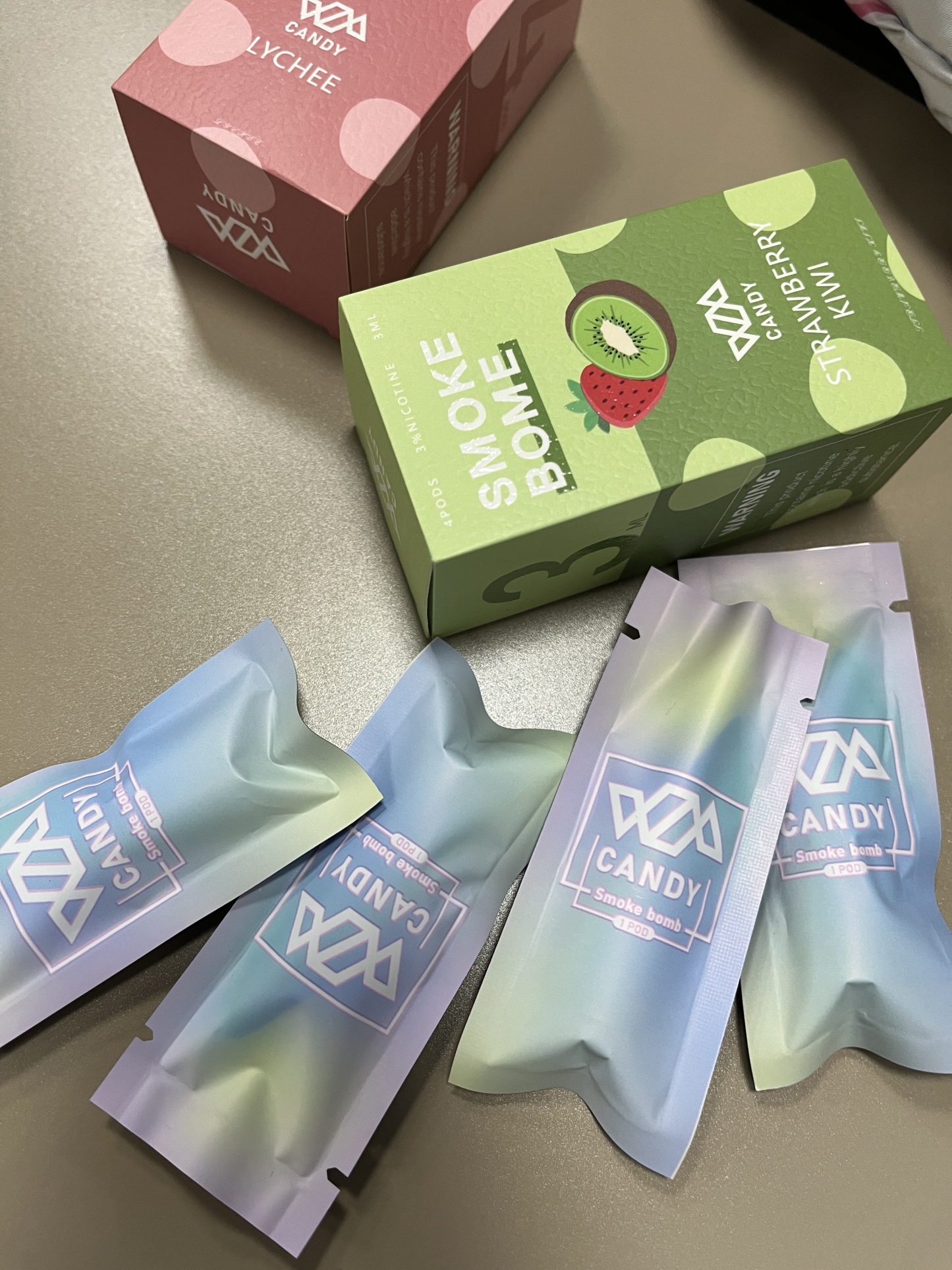 【candy四顆裝煙彈】盒裝/通用悅刻一代/sp2s/殺小/troy各種主機 