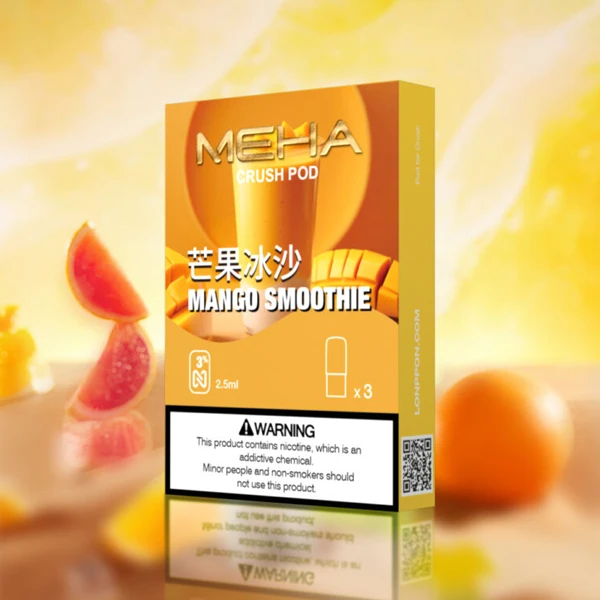 【魅嗨】Meha Crush 系列五代電子煙彈 16種口味 三顆裝