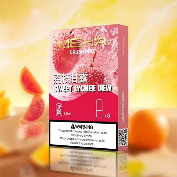 【魅嗨】Meha Crush 系列五代電子煙彈 16種口味 三顆裝