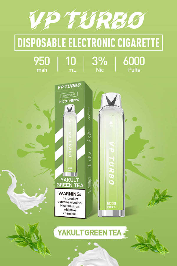 VP TURBO 6000口 發光棒 抛棄式/一次性電子煙 台灣現貨