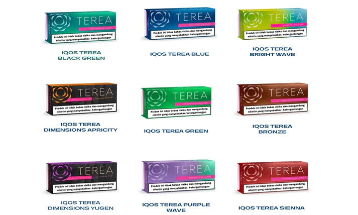 TEREA 亞洲版加熱煙彈（印T）｜專為IQOS ILUMA設計｜多款亞洲限定口味