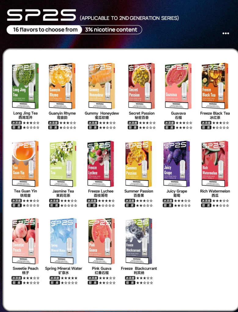 【SP2 思博瑞】 國際版一代霧化彈 | 三顆裝