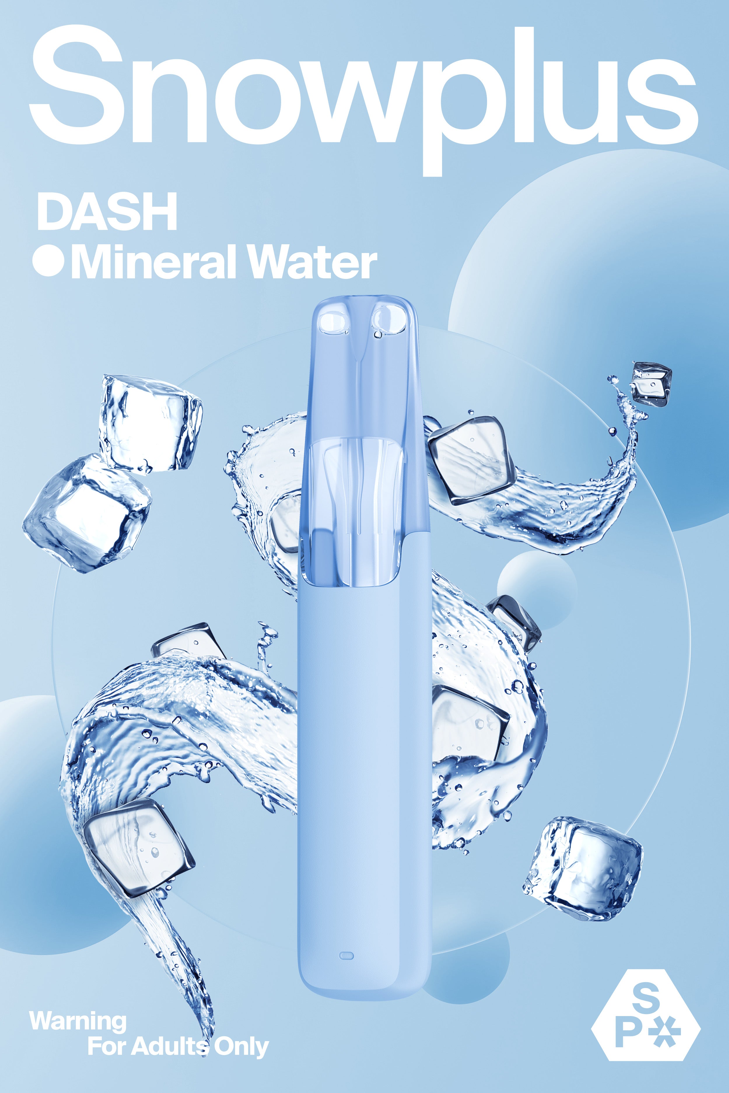 Snowplus 4000 puff 鸭嘴兽拋棄式電子菸 | 原裝正品 台灣現貨 扁嘴設計