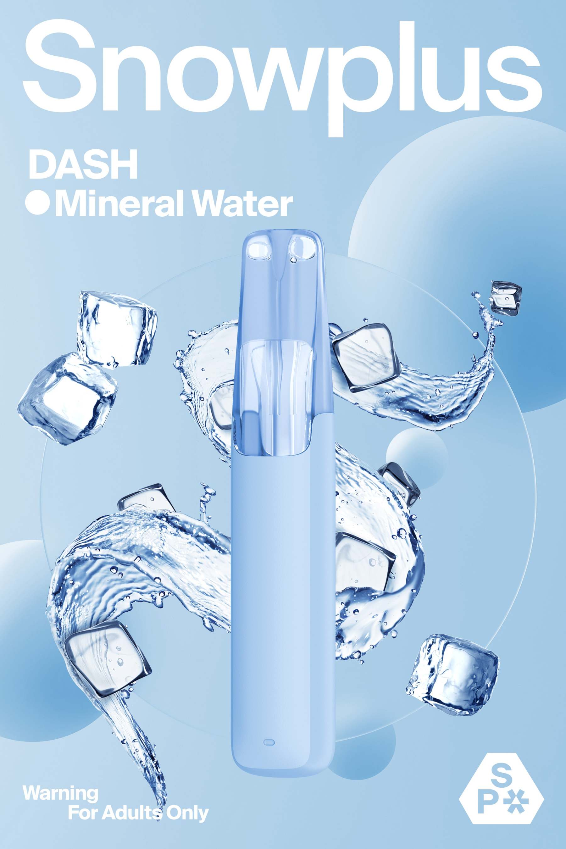 Snowplus 4000 puff 鸭嘴兽拋棄式電子菸 | 原裝正品 台灣現貨 扁嘴設計