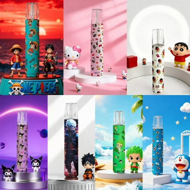 NINGA 卡通一代通用主機 /ILIA、LANA等一代煙彈適配 | 火影索隆聯名款