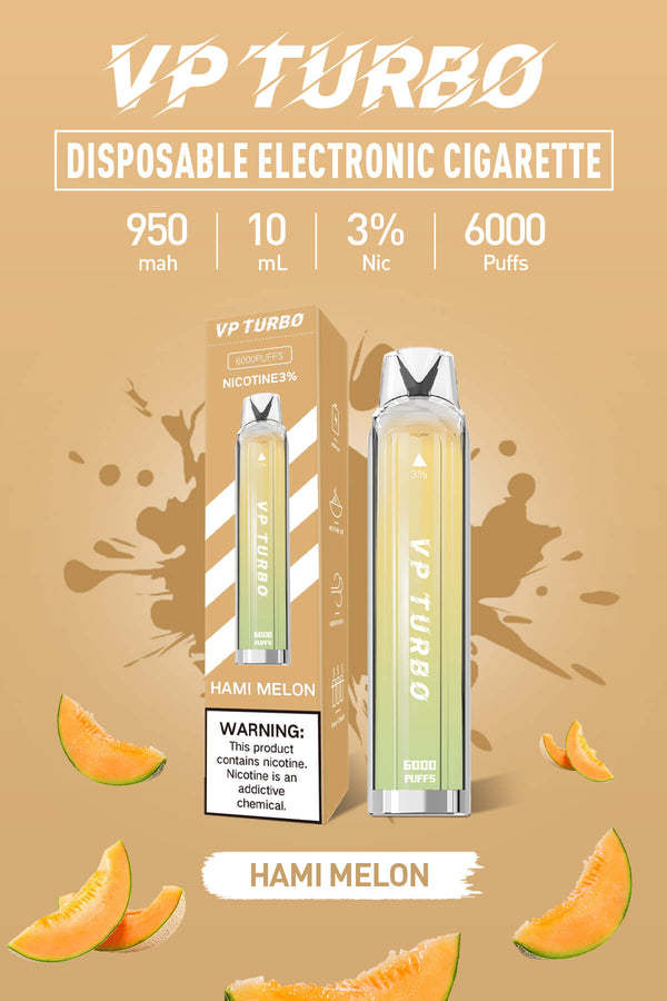 VP TURBO 6000口 發光棒 抛棄式/一次性電子煙 台灣現貨