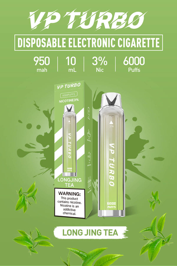 VP TURBO 6000口 發光棒 抛棄式/一次性電子煙 台灣現貨