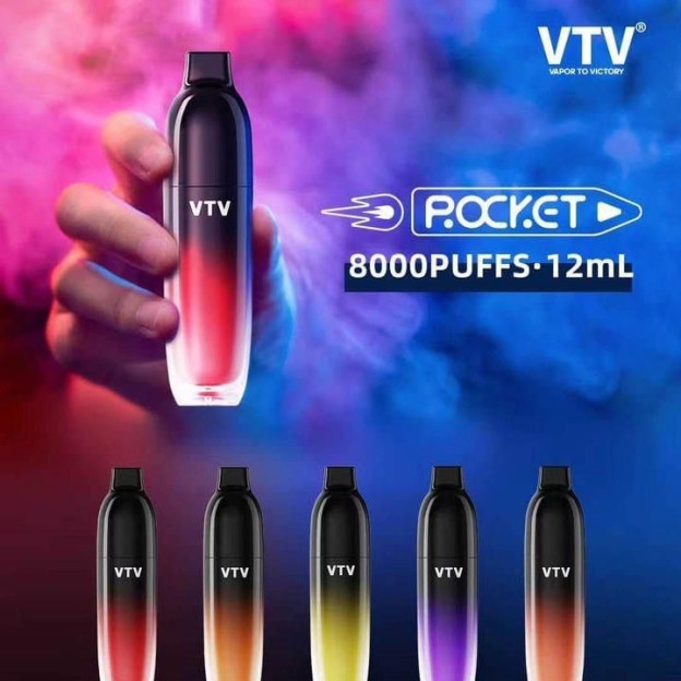 VTV大容量抛棄式電子煙/長續航可充電滿足體驗/維特威8000口/一次性電子煙更便捷