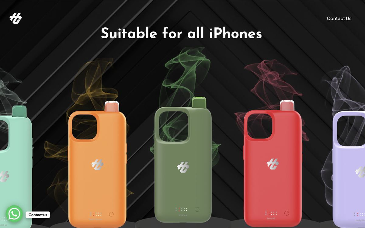 产品|手机壳也能“吸”?Humo Case发布手机壳式电子烟
