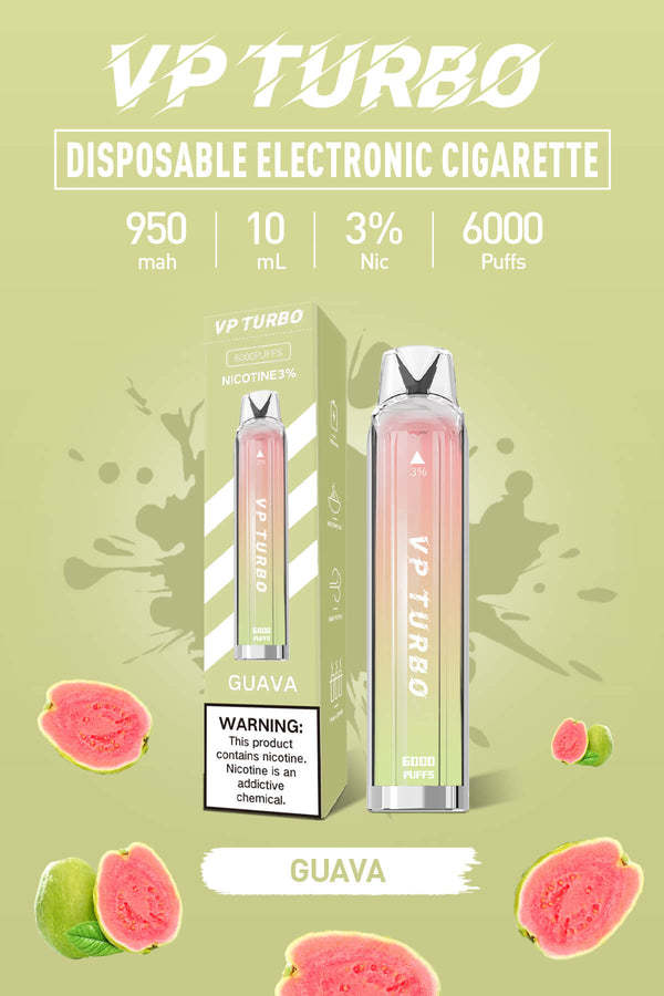 VP TURBO 6000口 發光棒 抛棄式/一次性電子煙 台灣現貨