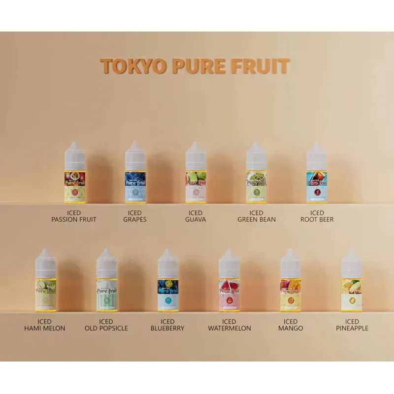 pure fruit 純粹の果物電子煙/菸油 30ML 天然水果風味 台灣現貨