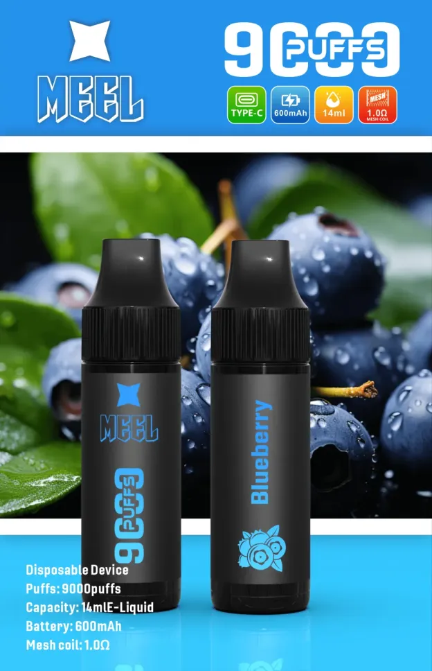 MEEL 9000口 可充電抛棄式電子煙/一次性霧化棒