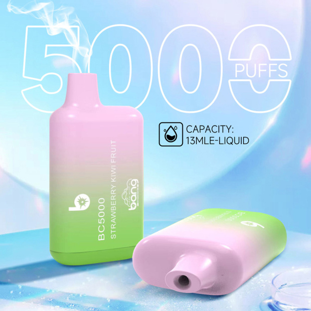 Bang BC 5000 便攜式一次性電子煙 大口數 打造極致暢快