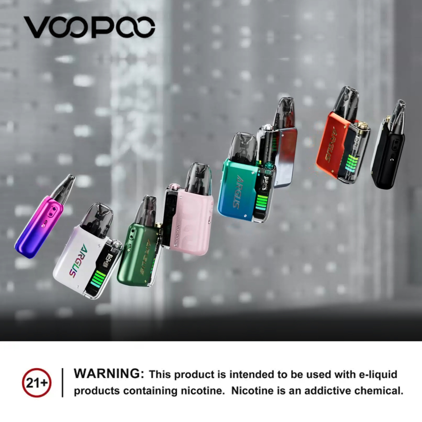 VOOPOO ARGUS P2 阿格斯電子煙主機套裝注油式 大功率可調節