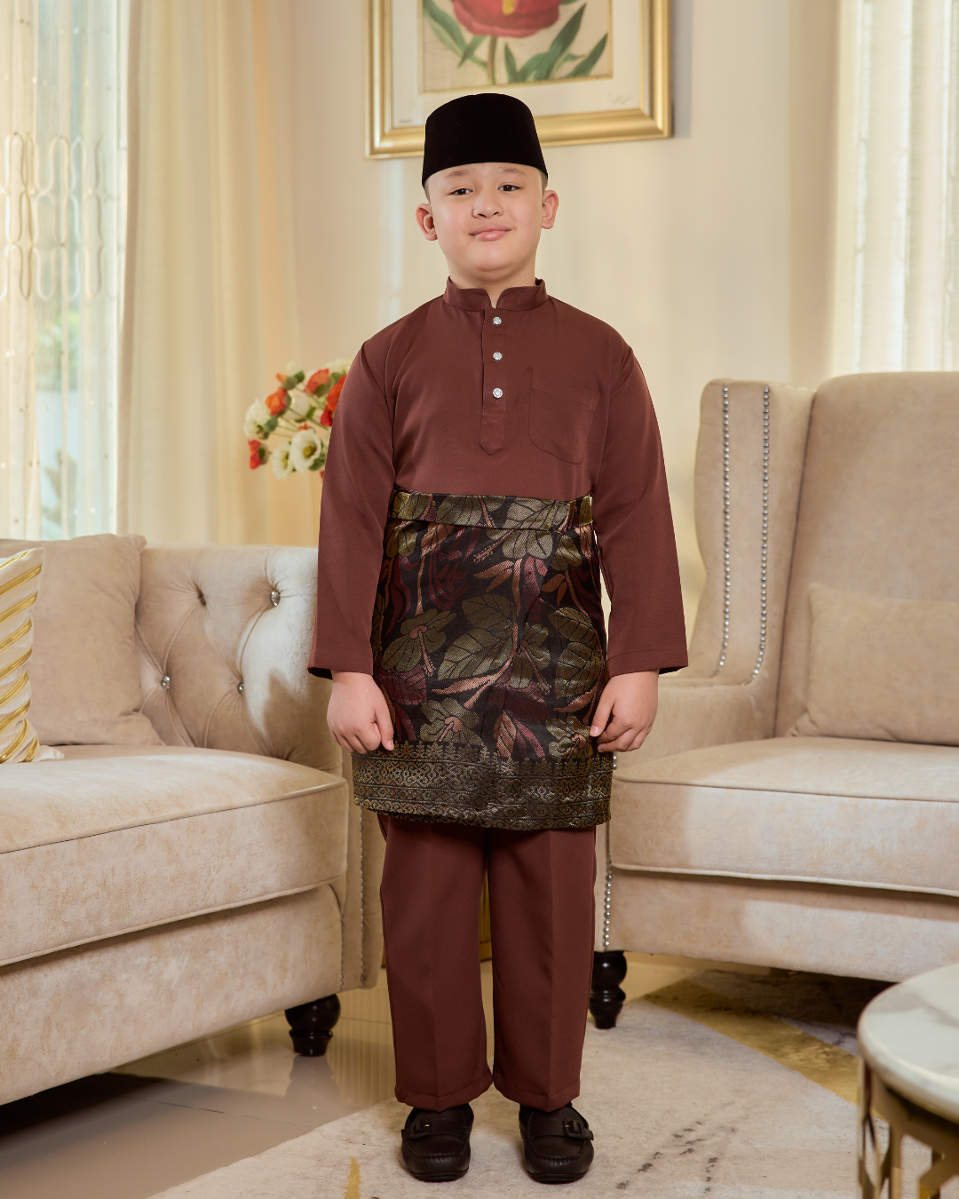 BADANG KIDS IN RICH BROWN
