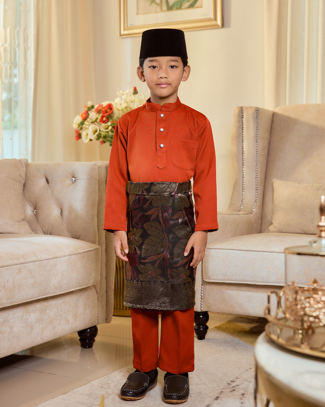 BADANG KIDS IN ORANGE BRICK