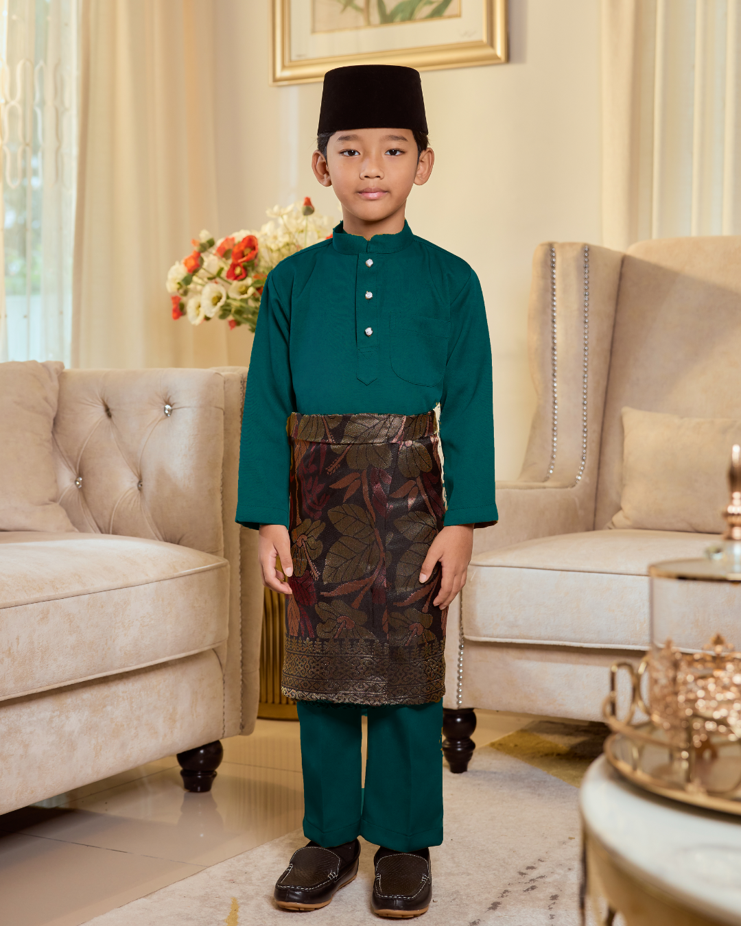 BADANG KIDS IN HUNTER GREEN