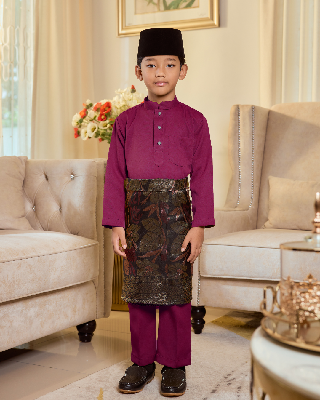 BADANG KIDS IN DARK FUSHIA