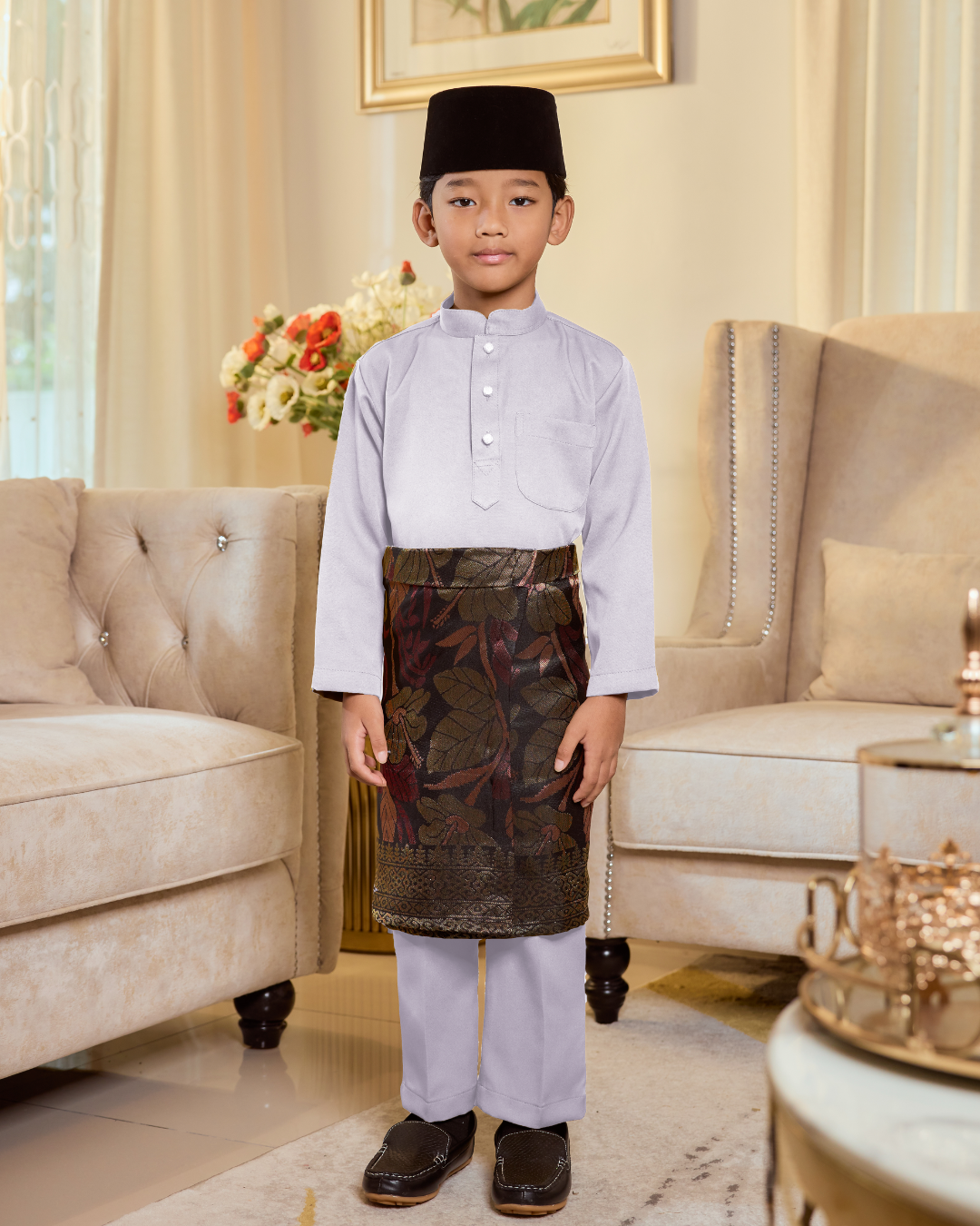 BADANG KIDS IN LIGHT GREY