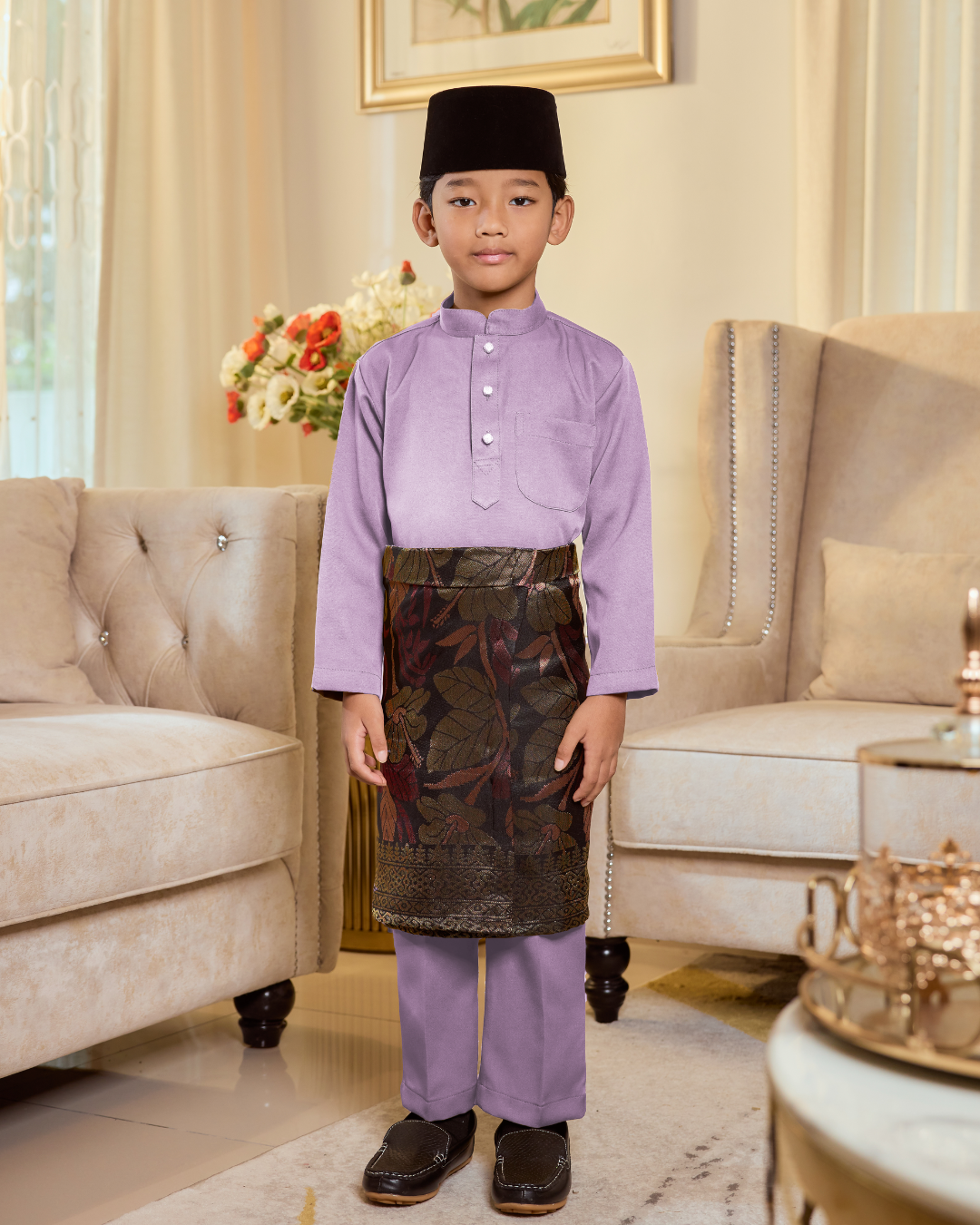 BADANG KIDS IN DUSTY PURPLE