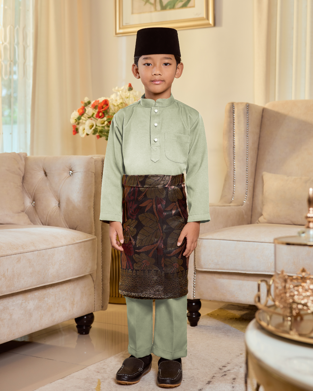 BADANG KIDS IN MINT GREEN