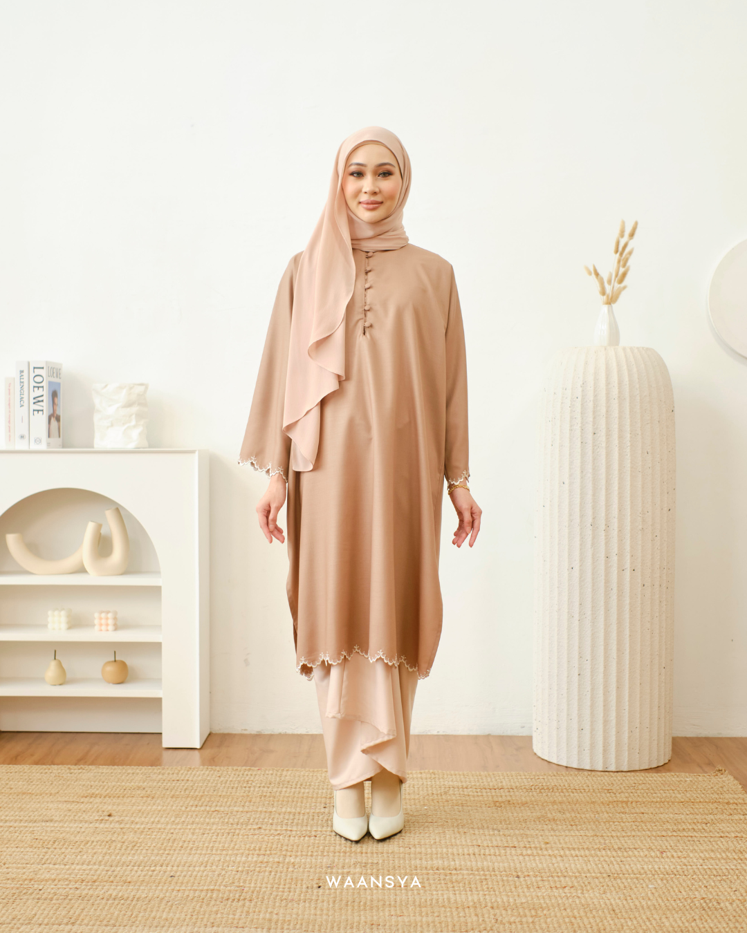 DANG ANUM IN NUDE TAN