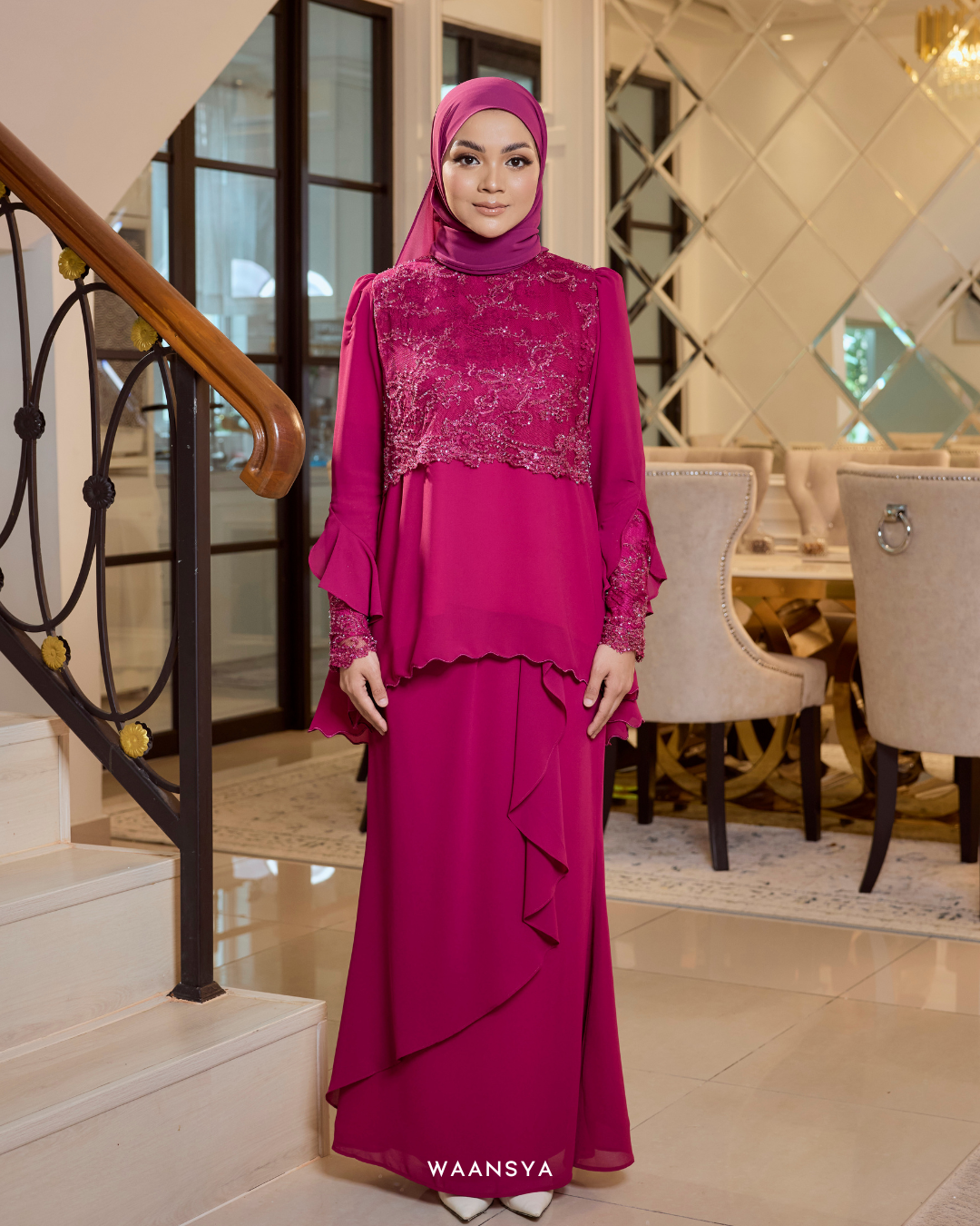 Eleanor in Fuchsia Pink