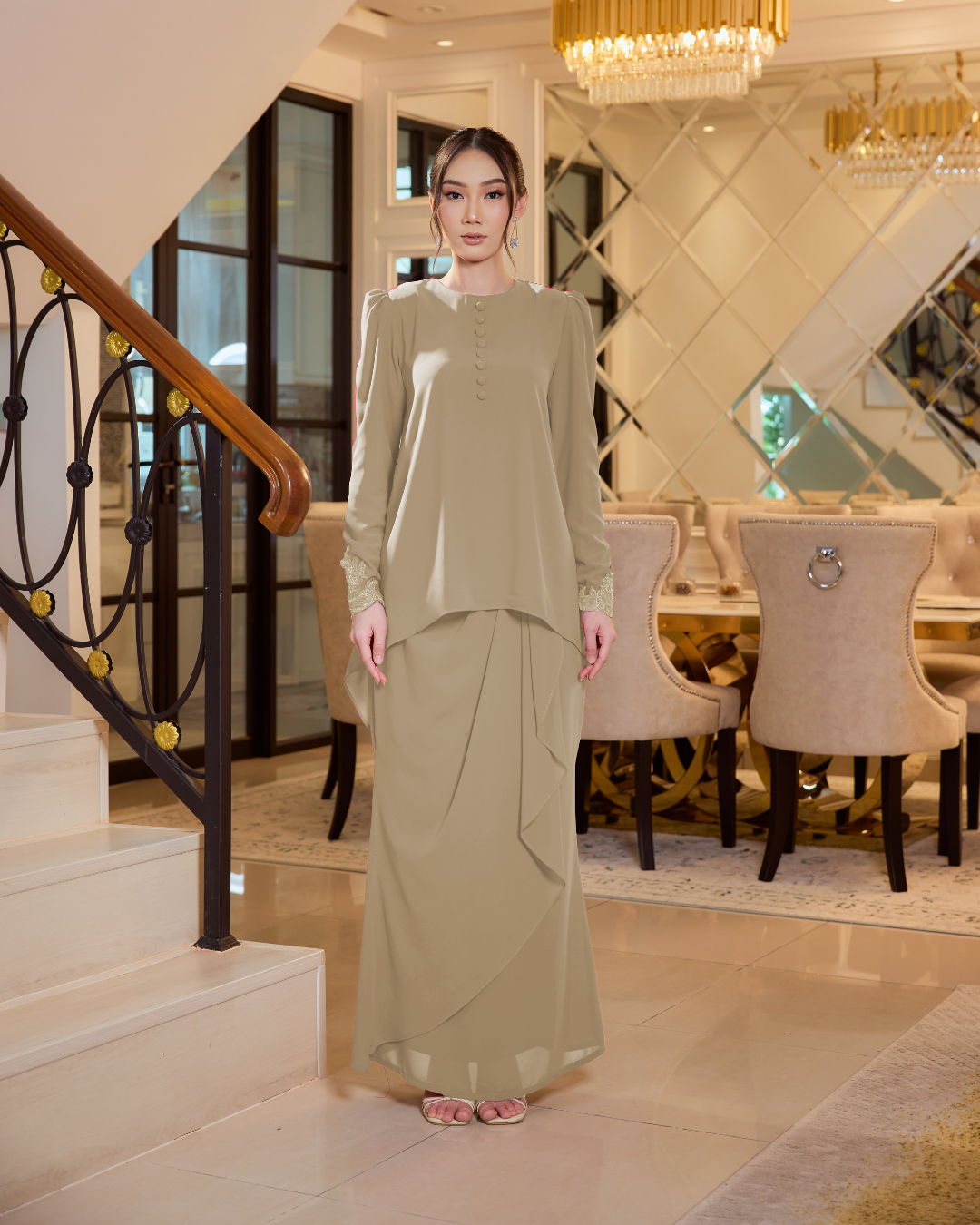 [AS IS] Evelyn in Nude Tan