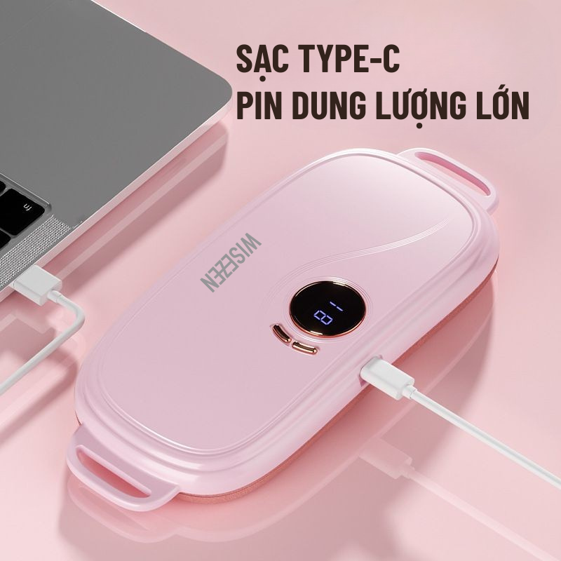 Máy Massage Bụng Kinh Wisezen Chườm Nóng Có Thể Nhanh Chóng Làm Nóng Giảm đau Bụng Kinh Cho Quà Sinh Nhật Cho Nữ