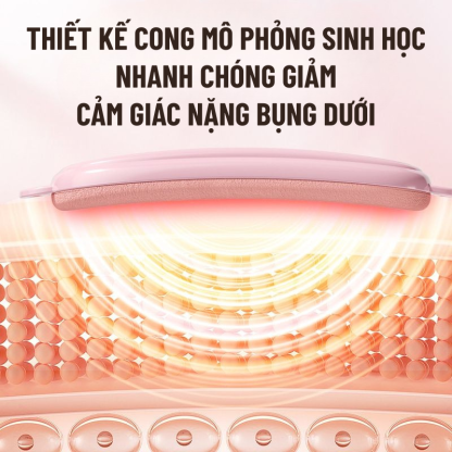 Máy Massage Bụng Kinh Wisezen Chườm Nóng Có Thể Nhanh Chóng Làm Nóng Giảm đau Bụng Kinh Cho Quà Sinh Nhật Cho Nữ