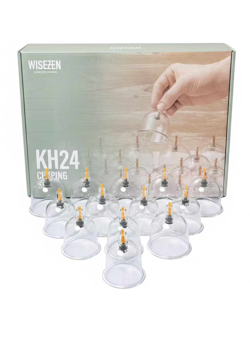 Bộ Giác Hơi Chân Không 32 Cốc Không Dùng Lửa Wisezen Giác Hơi Chân Không Tri Liệu Thư Giãn Chính Hãng